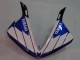 Carenado Moto Yamaha YZF 1000 R1 2009-2011 - Blanco Azul Negro M1