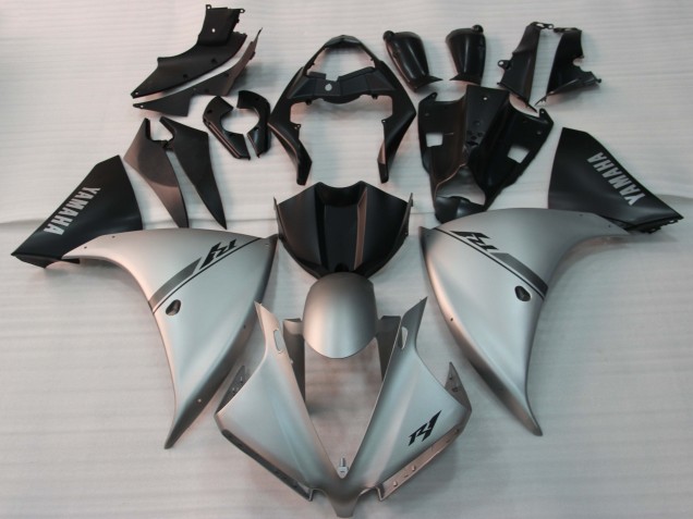 Carenados Moto Yamaha YZF 1000 R1 2009-2011 - Plata Negro