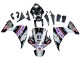 Carenado Moto Yamaha YZF 1000 R1 2012-2014 - Negro Brillante Blanco Rojo Fimer Yamalube Sterilgarda 87