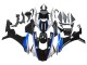 Carenado Moto Yamaha YZF 1000 R1 2015-2019 - Plata Azul Negro Brillante