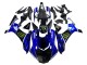 Carenado Moto Yamaha YZF 1000 R1 2015-2019 - Azul Negro Brillante Verde Monstruo