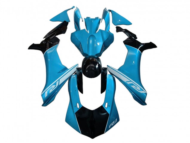 Carenados Moto Yamaha YZF 1000 R1 2020-2025 - Azul Negro Brillante