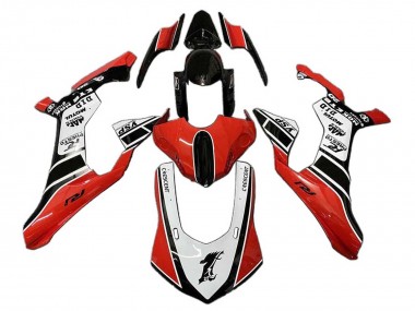 Carenados Moto Yamaha YZF 1000 R1 2020-2025 - Blanco Rojo Negro