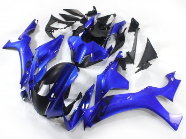 Carenado Moto Yamaha YZF 1000 R1 2020-2025 - Azul Negro Mate