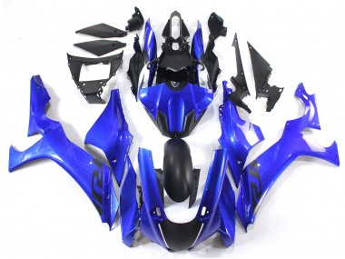 Carenado Moto Yamaha YZF 1000 R1 2020-2025 - Azul Negro Mate