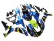 Carenado Moto Yamaha YZF 1000 R1 2020-2025 - Azul Verde Negro Tiburón