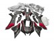 Carenado Moto Yamaha YZF 1000 R1 2020-2025 - Negro FibraCarbono Rojo