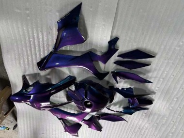 Carenado Moto Yamaha YZF 1000 R1 2020-2025 - Gradiente Azul Púrpura