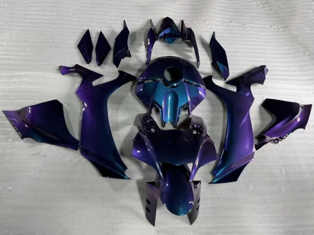 Carenado Moto Yamaha YZF 1000 R1 2020-2025 - Gradiente Azul Púrpura