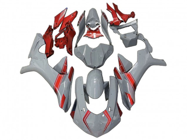 Carenado Moto Yamaha YZF 1000 R1 2020-2025 - Nardo Gris Rojo