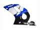 Carenado Moto Yamaha YZF 600 R6 1998-2002 - Blanco Azul Negro Brillante