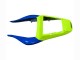Carenado Moto Yamaha YZF 600 R6 1998-2002 - Neon Verde Azul Blanco Champions