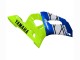 Carenado Moto Yamaha YZF 600 R6 1998-2002 - Neon Verde Azul Blanco Champions