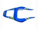 Carenado Moto Yamaha YZF 600 R6 1998-2002 - Blanco Azul Neon Amarillo Fiat Motul Michelin