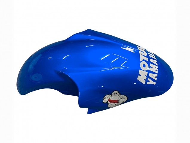 Carenado Moto Yamaha YZF 600 R6 1998-2002 - Blanco Azul Neon Amarillo Fiat Motul Michelin