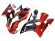 Carenado Moto Yamaha YZF 600 R6 1998-2002 - Naranja Negro Mate