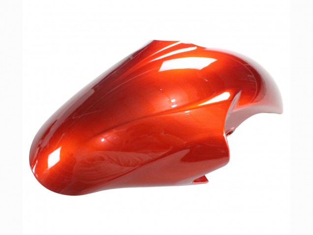 Carenado Moto Yamaha YZF 600 R6 1998-2002 - Naranja Negro Mate