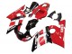 Carenados Moto Yamaha YZF 600 R6 1998-2002 - Rojo Blanco Negro Brillante