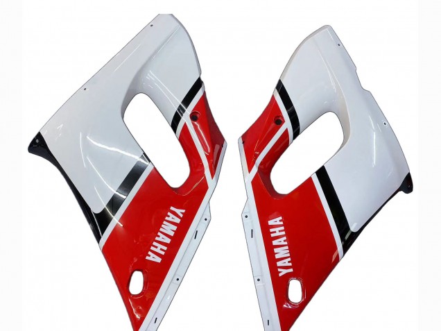 Carenado Moto Yamaha YZF 600 R6 1998-2002 - Blanco Rojo Negro Petronas Yamalube 50th