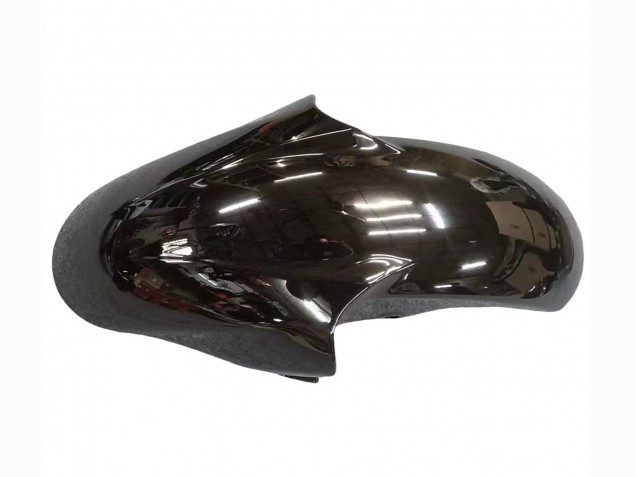 Carenado Moto Yamaha YZF 600 R6 1998-2002 - Plata Negro Brillante