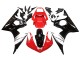 Carenado Moto Yamaha YZF R6 2003-2004 - Rojo Blanco Negro Brillante