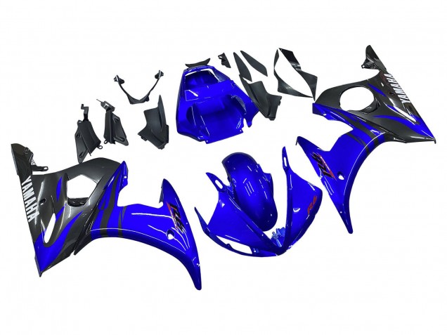 Carenado Moto Yamaha YZF R6S 2006-2009 - Azul Negro