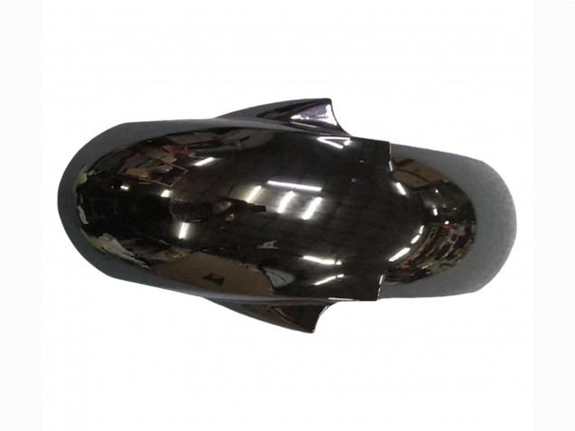 Carenado Moto Yamaha YZF R6 2003-2004 - Negro Brillante Negro Mate Blanco Calcomanías
