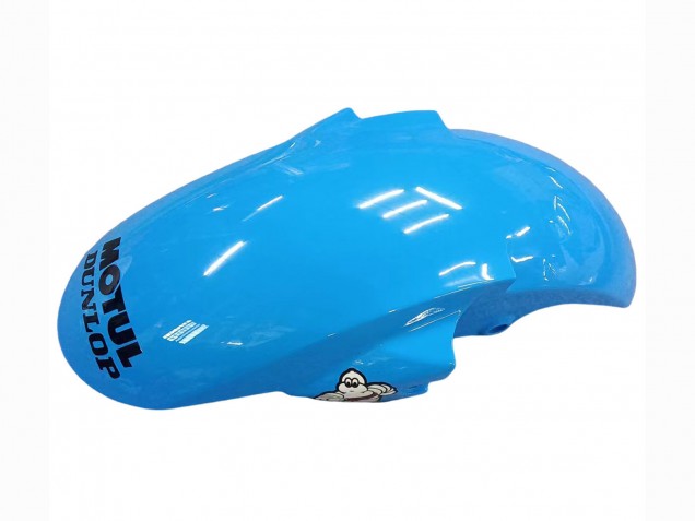 Carenado Moto Yamaha YZF R6S 2006-2009 - Blanco Azul Verde Rojo Kastinee Dunlop Motul