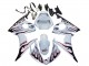 Carenado Moto Yamaha YZF R6S 2006-2009 - Blanco Dark Negro Llama