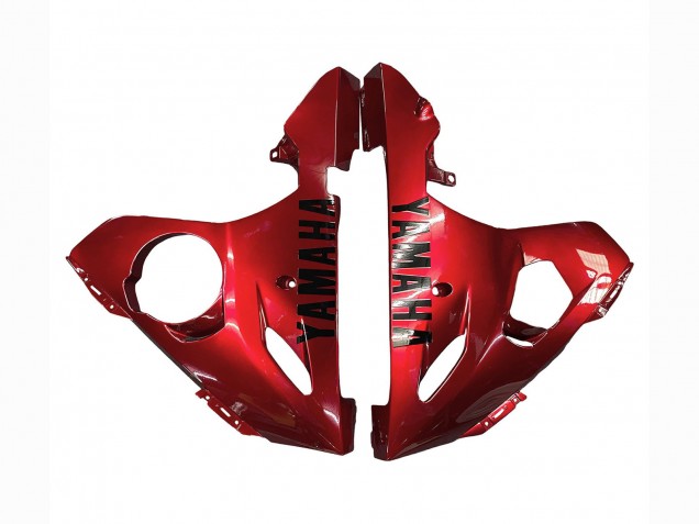 Kits Carenados Moto Yamaha YZF R6S 2006-2009 - Rojo Negro Mate