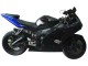Carenado Moto Yamaha YZF R6S 2006-2009 - Azul Negro Mate