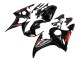 Carenado Moto Yamaha YZF R6S 2006-2009 - Negro Brillante Rojo