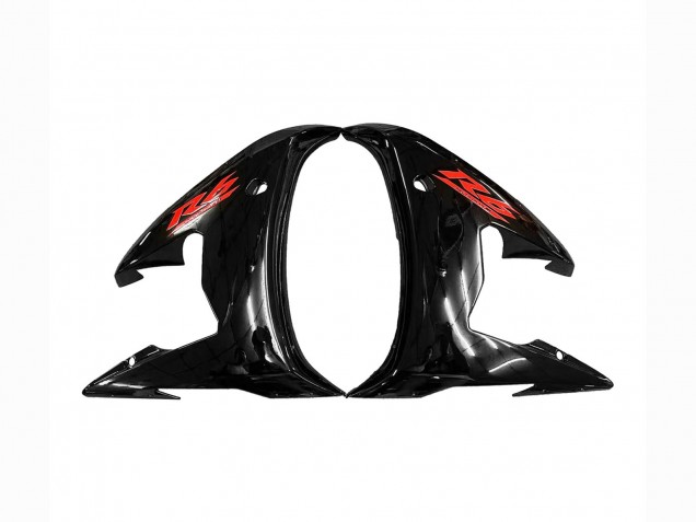 Carenado Moto Yamaha YZF R6S 2006-2009 - Negro Brillante Rojo