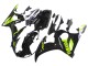 Carenado Moto Yamaha YZF R6 2003-2004 - Negro Brillante Neon Amarillo