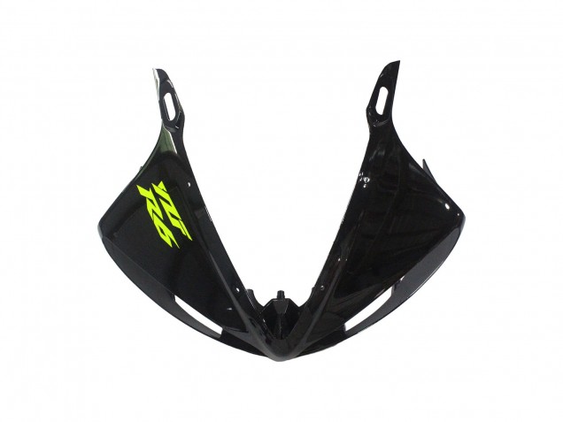 Carenado Moto Yamaha YZF R6 2003-2004 - Negro Brillante Neon Amarillo