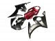 Carenados Moto Yamaha YZF R6S 2006-2009 - Rojo Negro Mate