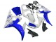 Carenado Moto Yamaha YZF R6S 2006-2009 - Blanco Azul GYTR