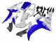 Carenado Moto Yamaha YZF R6S 2006-2009 - Blanco Azul GYTR