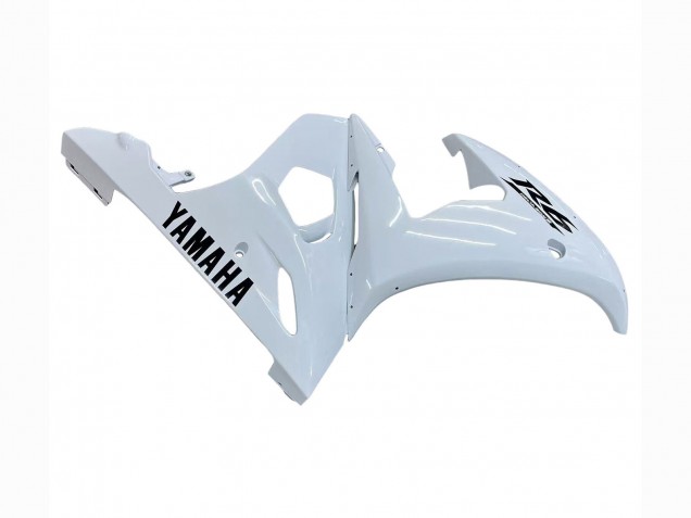 Carenado Moto Yamaha YZF R6S 2006-2009 - Blanco Negro Calcomanías