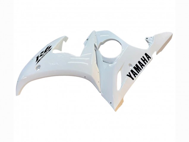 Carenado Moto Yamaha YZF R6S 2006-2009 - Blanco Negro Calcomanías