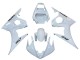 Carenado Moto Yamaha YZF R6S 2006-2009 - Blanco Negro Calcomanías