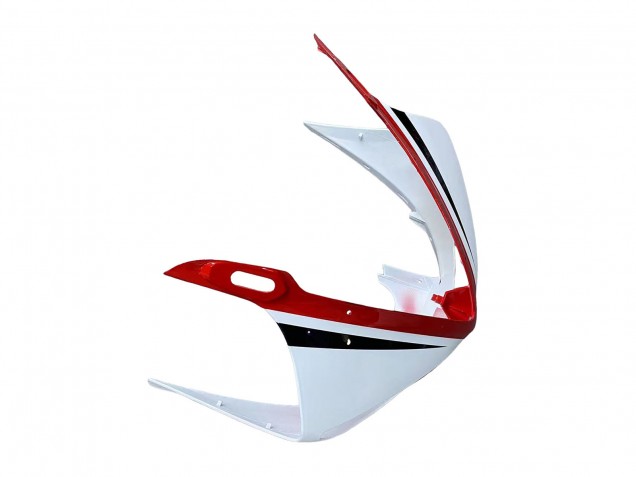 Carenado Moto Yamaha YZF R6S 2006-2009 - Blanco Rojo Negro Brillante