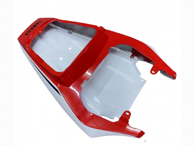 Carenado Moto Yamaha YZF R6S 2006-2009 - Blanco Rojo Negro Brillante