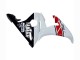 Carenado Moto Yamaha YZF R6 2003-2004 - Blanco Rojo Negro Brillante Motul