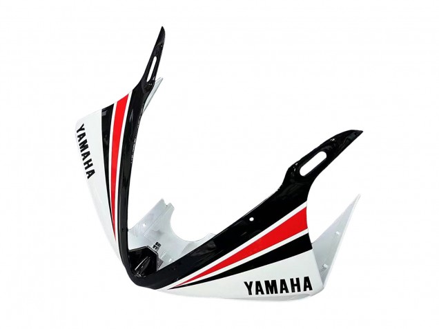 Carenado Moto Yamaha YZF R6 2003-2004 - Blanco Rojo Negro Brillante Motul