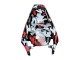 Carenado Moto Yamaha YZF R6 2003-2004 - Negro Rojo Gris Camouflage