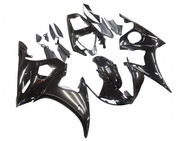 Carenado Moto Yamaha YZF R6S 2006-2009 - Negro Brillante