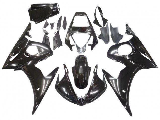Carenado Moto Yamaha YZF R6S 2006-2009 - Negro Brillante