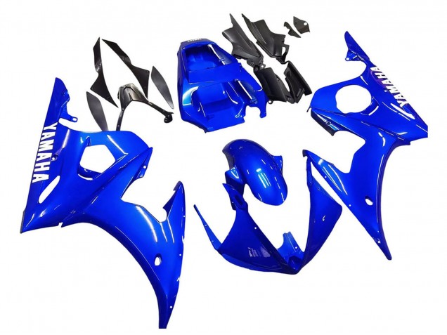 Carenado Moto Yamaha YZF 600 R6 2005 - Azul