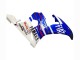 Carenado Moto Yamaha YZF 600 R6 2005 - Azul Blanco Rojo Motul Michelin Fiat